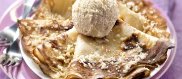 Crêpe à la glace Vanille de Madagascar avec Carte d’Or®