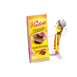 Poulain® Noir Extra Fourré au Carambar®