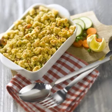 Crumble de légumes