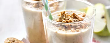 SMOOTHIE BANANE ET POMME AVEC BELVITA ®