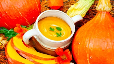 Soupe aux saveurs d'automne