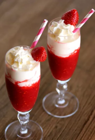 Cocktail fraise citron vert