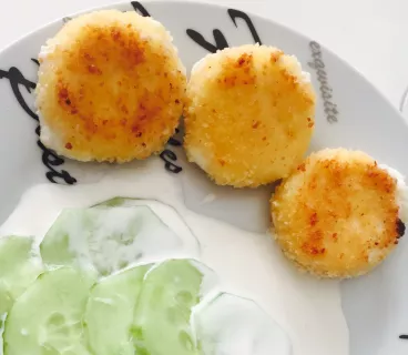 Chèvre chaud pané.
