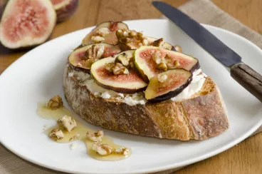 tartine figue