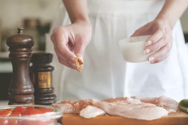 Une cuisine détox et gourmande; poulet et poisson