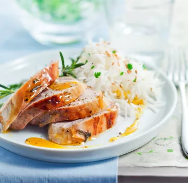 Filet "très" mignon au romarin et miel