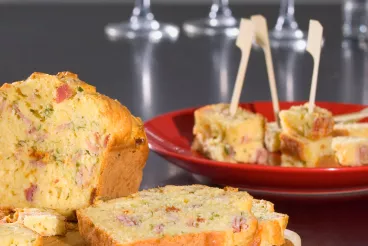 Cake à l’oignon à la Moutarde de Dijon Amora ®