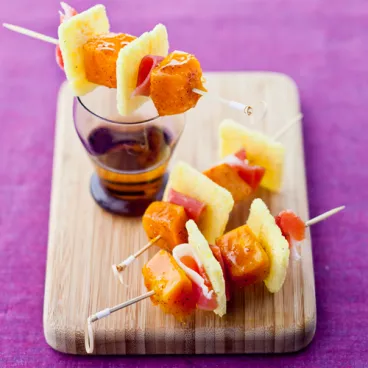 Brochettes braisées de Belin® Crush