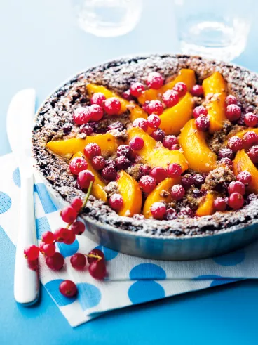 Tarte sablée cookies-fruits avec Granola®