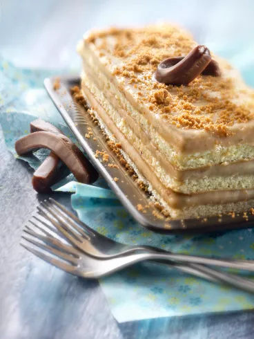 Génoise aux Carambar® Caramel