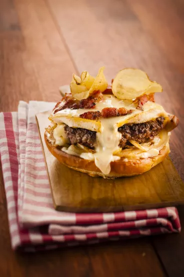 Hamburger raclette