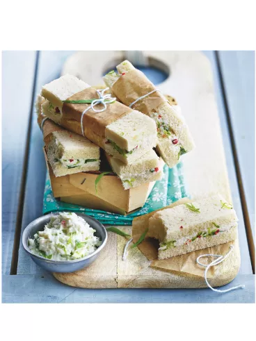 Mini club Sandwich au crabe et chèvre