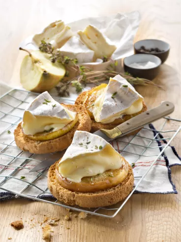 Tartine Normande avec Heudebert®