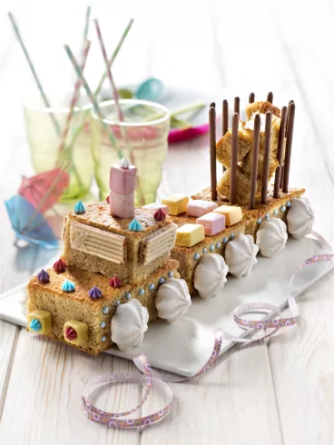 Gâteau Alsa® Saveurs d’Antan comme un petit train