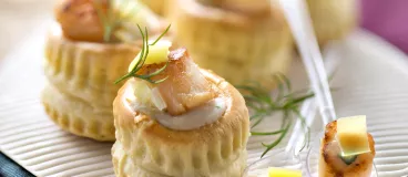 Mini feuilletés aux pétoncles avec Knorr® par Annelyse