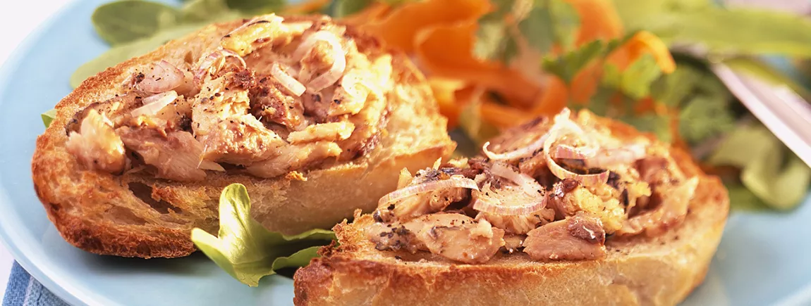 La tartine du pêcheur avec Pelletier® La tartine du pêcheur avec Pelletier®