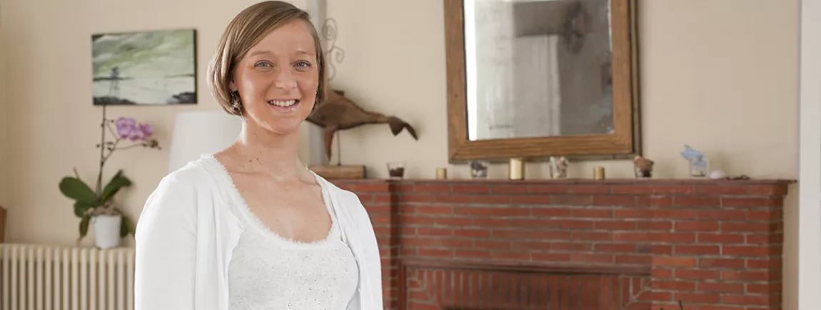 Elles ont adopté un autre mode de vie Valentine s’est installée dans une maison à Saint-Michel-Chef-Chef où elle a fait le choix de l’énergie verte.