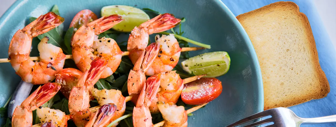 Farandole de crevettes avec Pelletier ® Farandole de crevettes avec Pelletier
