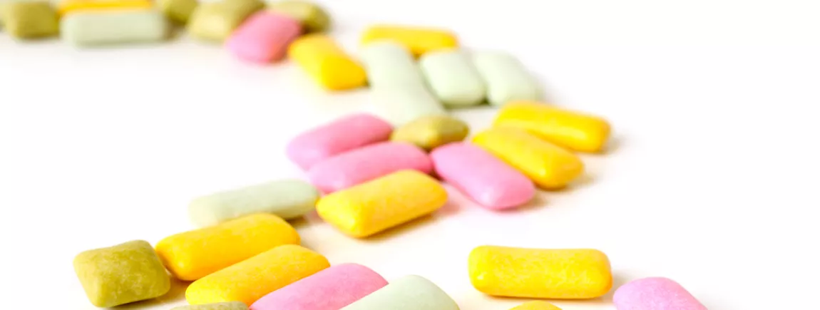Tache de chewing-gum chewing-gum