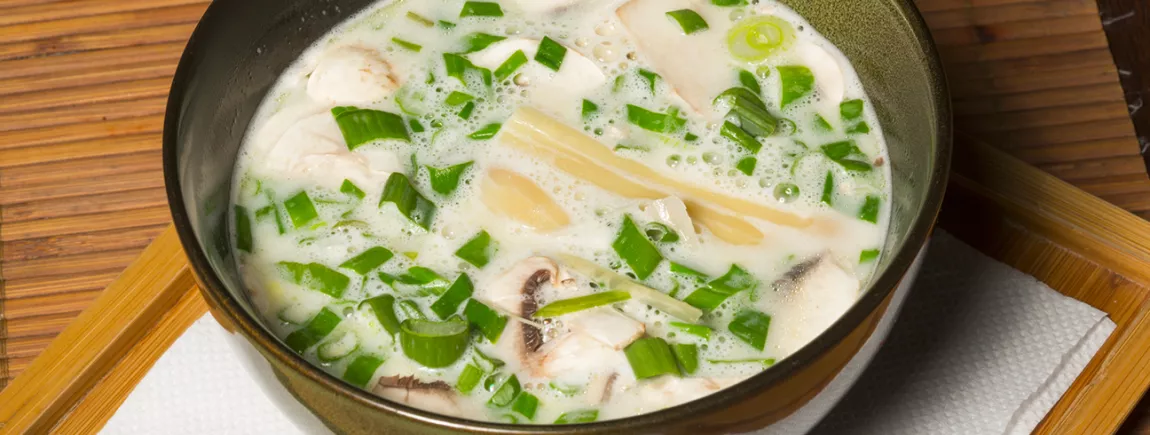 Soupe poulet poireau coco Soupe poulet poireau coco