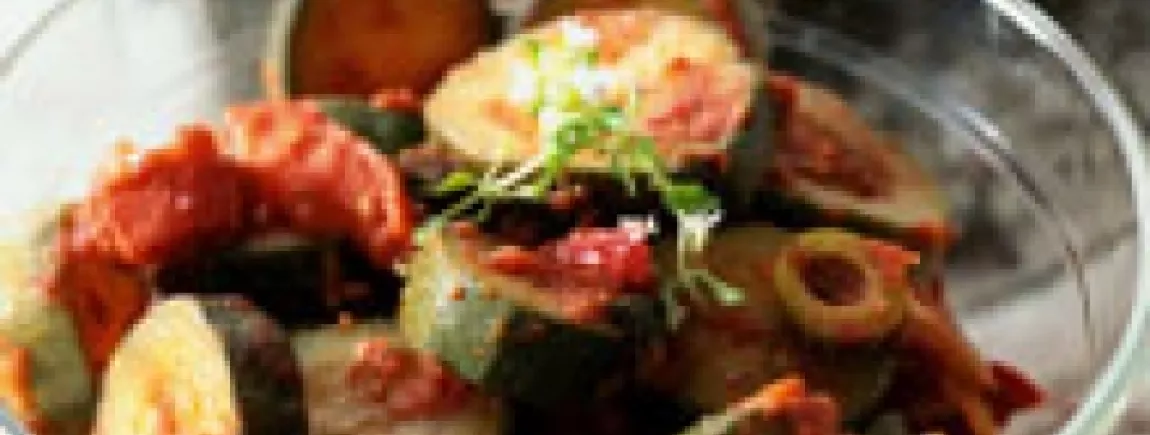 Etuvée de courgettes avec Fruit d’Or ® Etuvée de courgettes