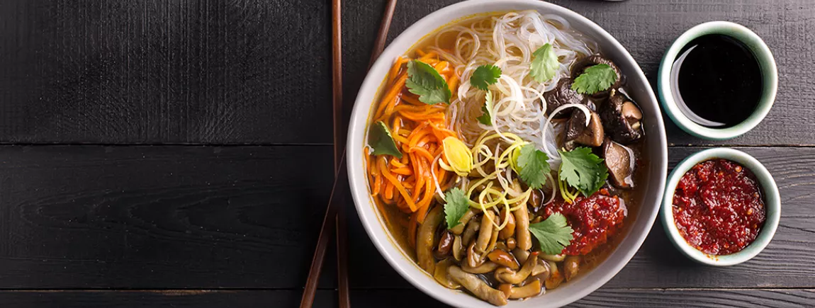 Bo Bun gourmand Le bo bun, un plat vietnamien complet.
