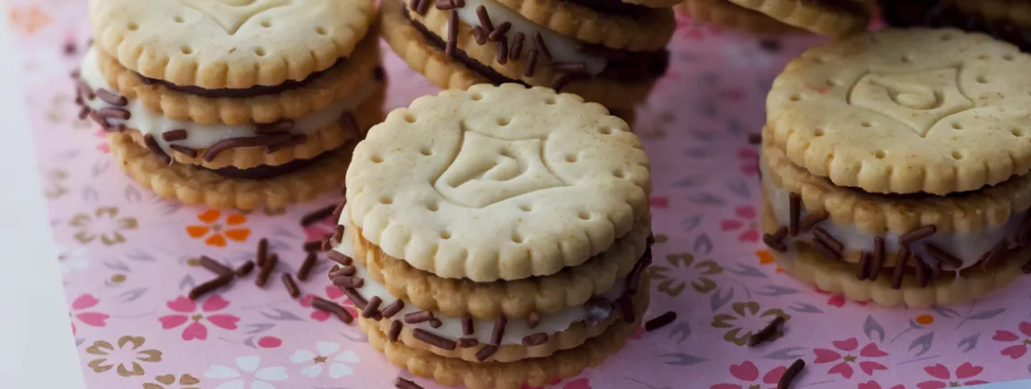 Whoopies originaux au chocolat blanc avec Prince ® Whoopies au chocolat blanc avec Prince®