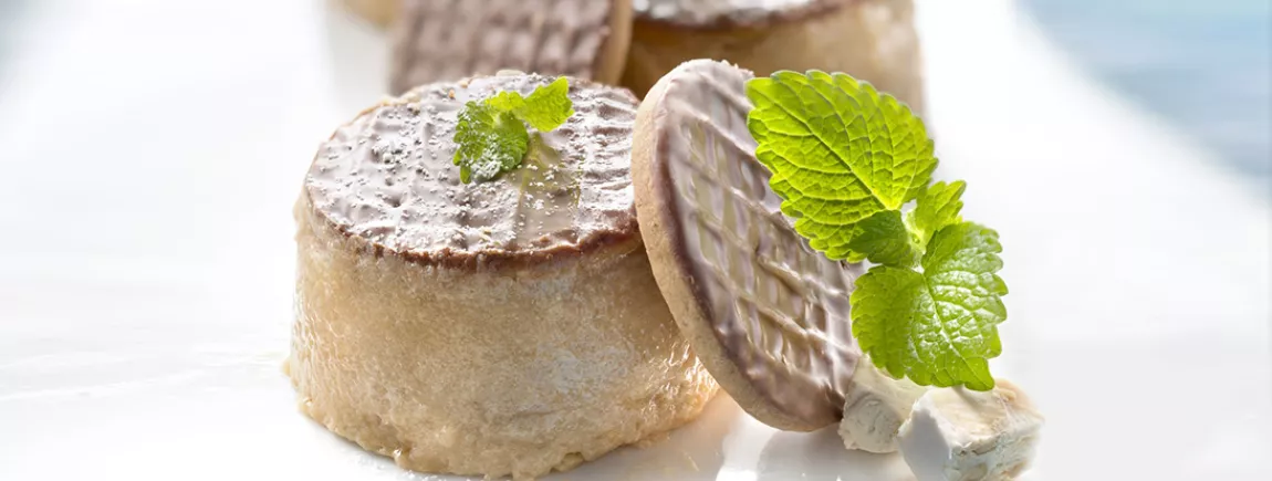 Petits nougats glacés extra aux biscuits Granola® Petits nougats glacés extra aux Granola®