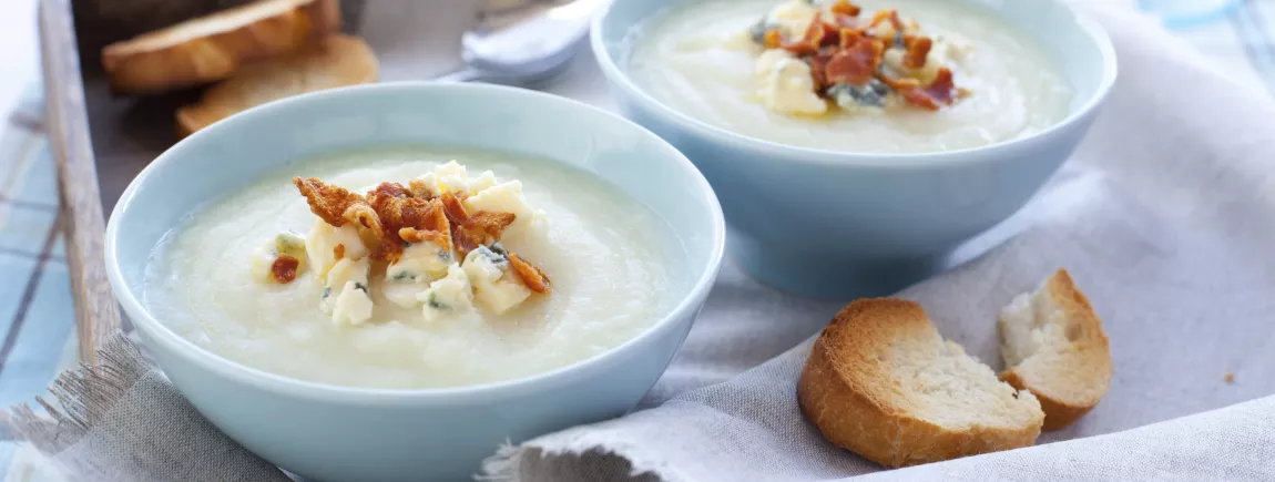 Recettes de soupes, veloutés et potages.