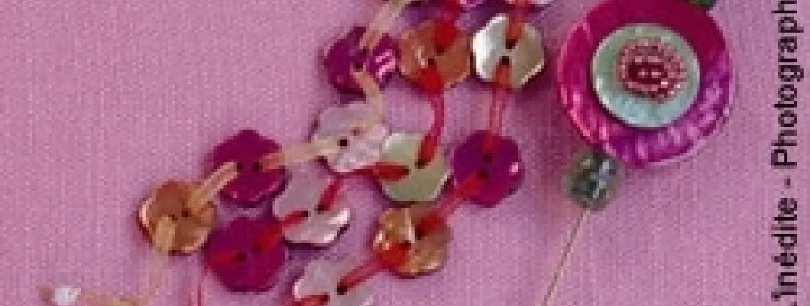 Un bijou pour les cheveux fait maison ! Un bijou pour les cheveux fait maison !