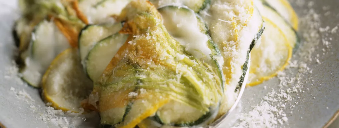Courgette à la creme Courgette à la creme