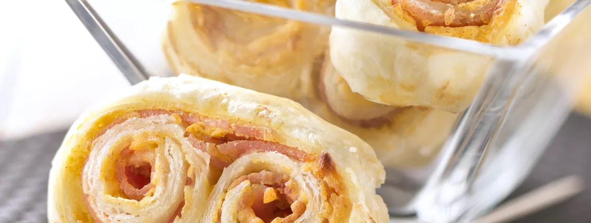 Bouchées apéritives au jambon Bouchées apéritives au jambon