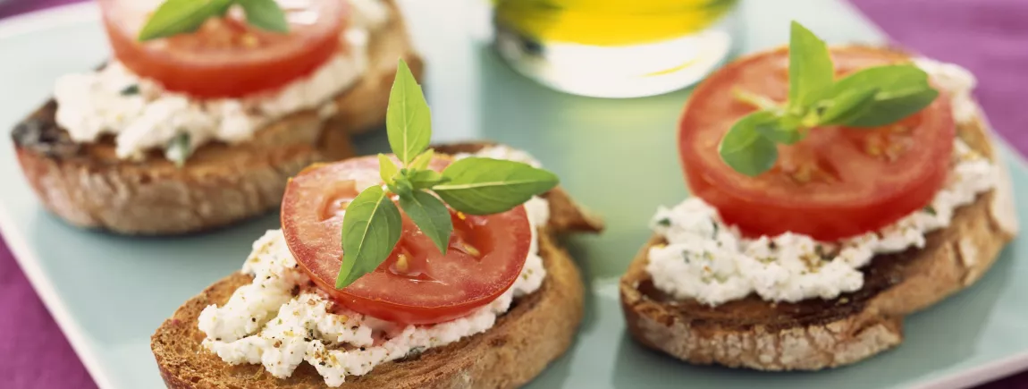 Tartines de chèvre chaud Tartines de chèvre chaud