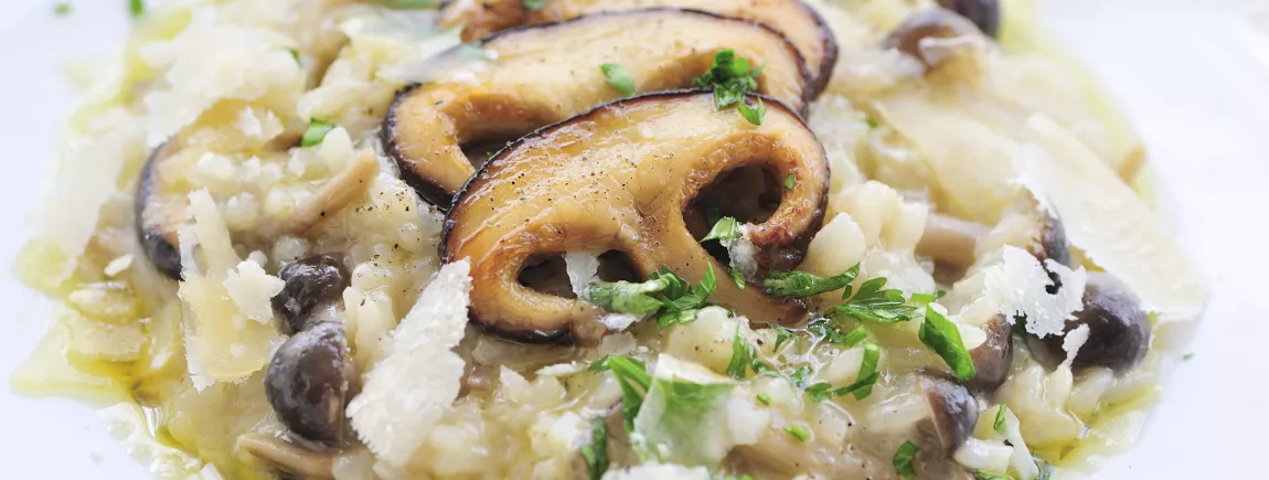 Le risotto aux champignons Le risotto aux champignons