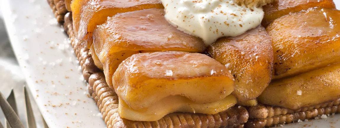 Tarte tatin aux Petit LU® Tarte tatin aux Petit LU®