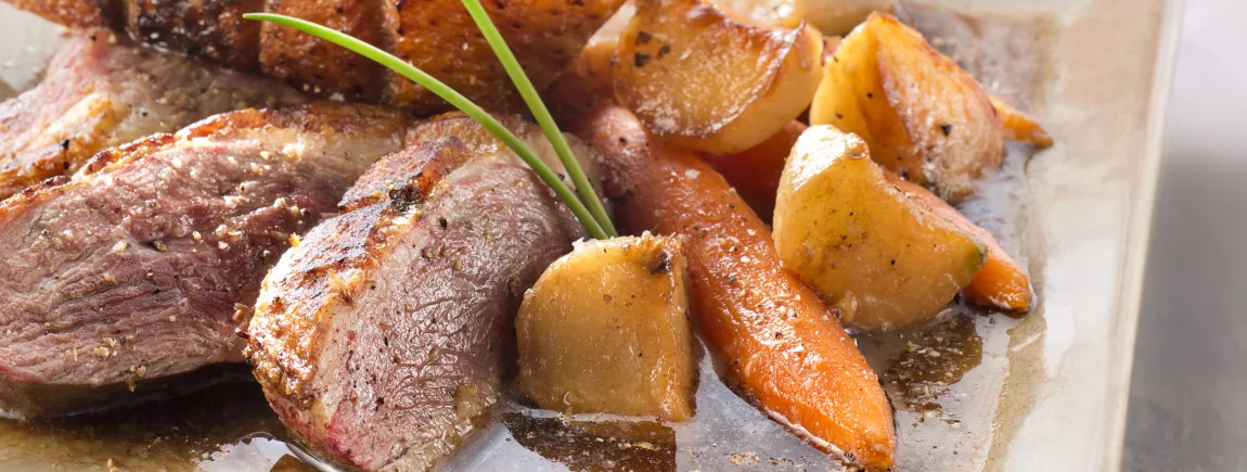 Magret de canard poêlé au vinaigre de Xérès AOP Maille® Magret de canard poêlé au vinaigre de Xérès AOP Maille®
