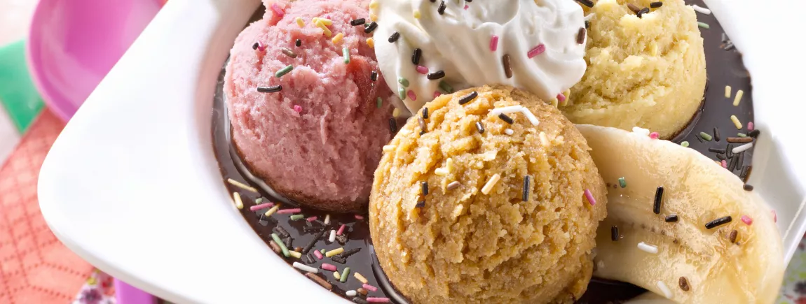 Banana split avec Carte d’Or® Banana split avec Carte d’Or®