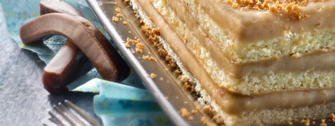Génoise aux Carambar® Caramel Génoise aux Carambar® Caramel
