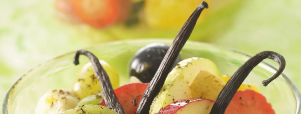 Salade de fruits à la vanille Salade de fruits à la vanille