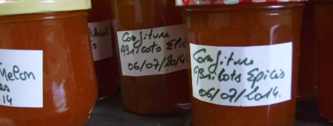 CONFITURE D'ABRICOTS aux EPICES CONFITURE D'ABRICOTS aux EPICES