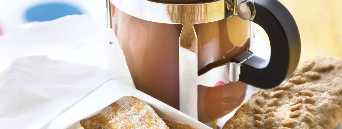 Chocolat chaud et churros au belVita ® Chocolat chaud et churros au belVita®