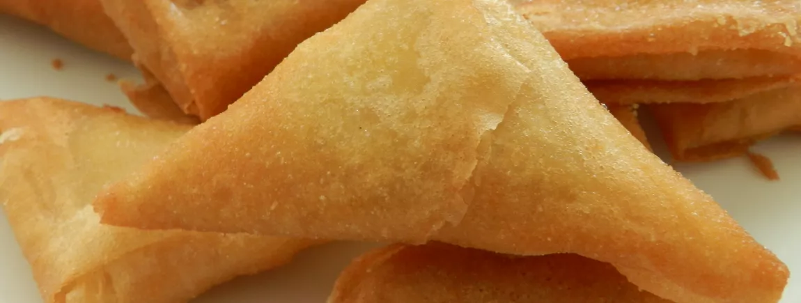 Samoussa jambon fromage Samoussa jambon fromage