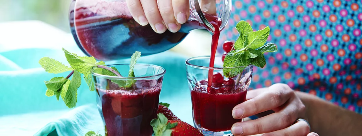 Cocktail aux fruits rouges par Annelyse Cocktail aux fruits rouges par Annelyse