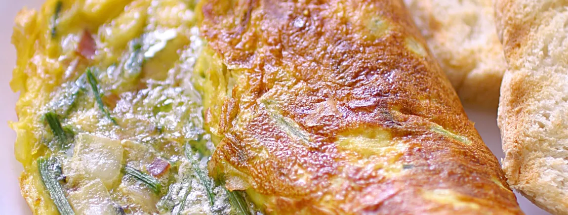 Omelette aux herbes avec Fruit d'Or ® Omelette aux herbes avec Fruit d'Or®